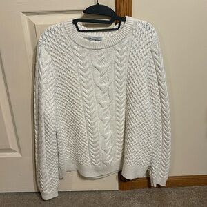Barley worn Nili Lotan sweater